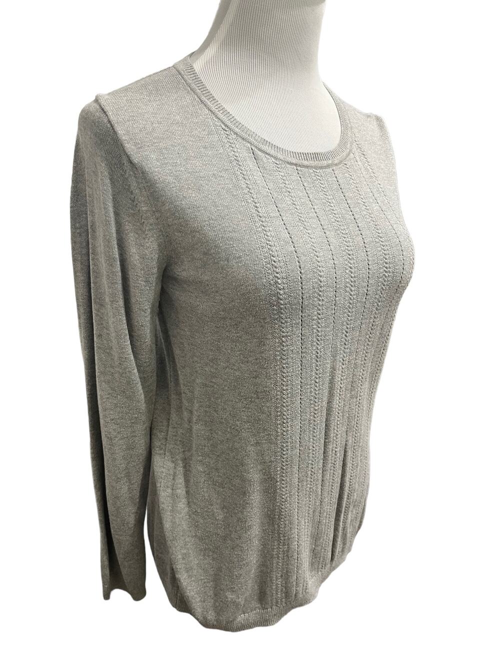 Banana Republic Factory Gray Crewneck Light Sweater SIZE Medium